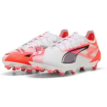 Puma Ultra 5 Ultimate Herren Puma White-Puma Black-Glowing Red 43