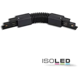 ISOLED Zubehör für 3-Phasen Aufbauschiene (DALI) 3-Phasen Flex-Verbinder, DALI steuerbar, schwarz ISO-116234
