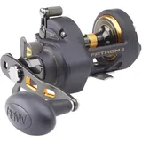 Penn Fathom II Star Drag Multirollen, Black Gold, 15| Right