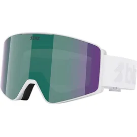 Bliz G001s Skibrille (Größe One Size, weiss)