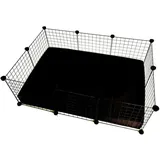 C&C Gehege C&C Modular cage 3x2 110 x 75 x 0 cm schwarz