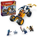 LEGO NINJAGO Arins Ninja Off-Road Buggy Auto Spielzeug mit 4 Minifiguren, Bauset für Kinder mit Drachenspielzeug aus der NINJAGO Dragons Rising TV Show, Geburtstagsgeschenk für 7-jährige Jungen und