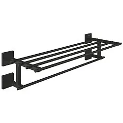 Grohe Start Cube Handtuch-Ablage 410992430 mattschwarz