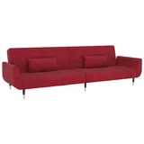 Helloshop26 - 2-Sitzer-Schlafsofa ausklappbares Gästebett fürs Wohnzimmer Tagesbett Klappbett fürs Wohnzimmer für den Innenbereich 02_0019560