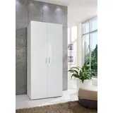 Kleiderschrank Malta ¦ weiß ¦ Maße (cm): B: 80 H: 185 T: 40.0