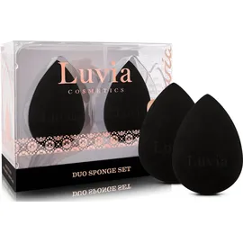 Luvia Cosmetics Luvia Make-up Blending Sponge Set Black Make-Up Schwamm 2 Stk