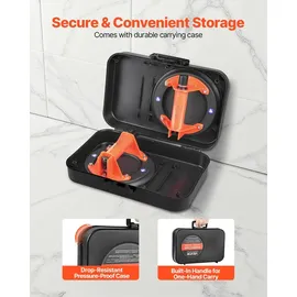 Vevor Saugheber ABS 203 mm orange