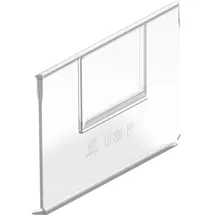 Bito Querteiler QT1509 für Regalkästen inkl. Etikett RK*1509, transparent