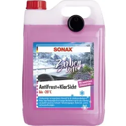 SONAX AntiFrost & KlarSicht Scheibenreiniger, Zirbe 01315000 , 5 Liter - Kanister