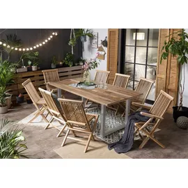 Möbilia Tisch mit wählbaren Tischbeinen 160x77 cm U-Form