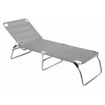 JAN KURTZ Fiam Amigo Fourty Plus 190 x 58 x 42 cm silbergrau klappbar