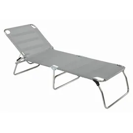 JAN KURTZ Fiam Amigo Fourty Plus 190 x 58 x 42 cm silbergrau klappbar