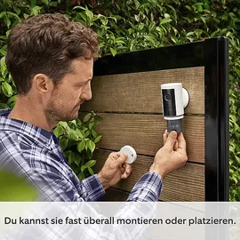 Ring Outdoor Camera Plus Akku Schwarz