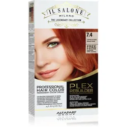 Alfaparf Milano Il Salone Milano Plex Rebuilder Permanent-Haarfarbe Farbton 7.4 - Copper Blonde 1 St.