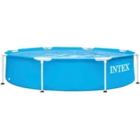 Intex Metal Frame Pool Set 244 x 51 cm inkl. Filterpumpe