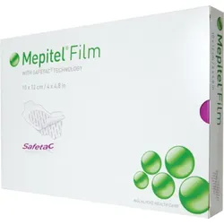 Mepitel Film Folienverband 10x12 cm 10 St