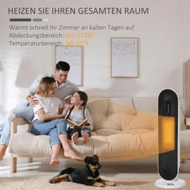 Homcom Heizgerät 2000W mit Fernbedienung