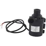 Wasserpumpe, Mini-DC-Zirkulations-Boost-Wasserpumpe, DC 24V Heißwasser-Zirkulationspumpe Solarenergie Bürstenloser Motor Aquarium Tauch 800L/H 5M 5