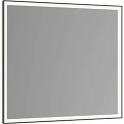 Keuco Royal Lumos Lichtspiegel 14597132000 700x650x60mm, stufenlos einstellbar, schwarz-eloxiert