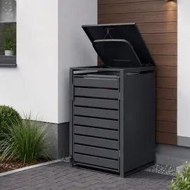 MCW Mülltonnenverkleidung MCW-Q75 116 x 68 x 89 cm grau