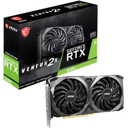 MSI GeForce RTX 3060 Ventus 2X 8G OC Grafikkarte - 3x DisplayPort/1x HDMI