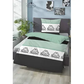 Kappa Mia Wendebettwäsche Blau/Türkis 135 x 200 cm + 2 x 80 x 80 cm