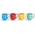 La Cafetiere Espressotasse 0,1 l Multicolor 4 St.
