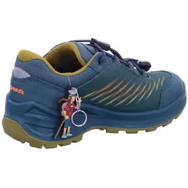 Lowa Zirrox II GTX LO JR 6415157448+651515+661515 (31/petrol-senf) - Dunkelblau