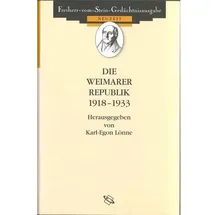 Wbg Academic Die Weimarer Republik 1918-1933