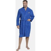 Charles Colby Bademantel LORD CURET in royal blau | Gr.: 4XL