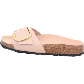 Birkenstock Madrid Big Buckle Patent 1026496 (36/high shine new beige) - Beige - 36