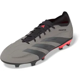 adidas Predator League FG Platinum Metallic / Aurora Black / Turbo 46    