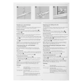 bsh ersatzteile Vollauszug 3-fach 00577329 Plasmabeschichtet