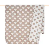 PAD Love Kuscheldecke 150 x 200 cm Braun