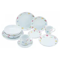 CreaTable Allround Summertime Kombiservice 10-tlg. bunt/weiß