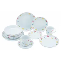 CreaTable Allround Summertime Kombiservice 10-tlg. bunt/weiß