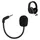 kwmobile Ersatz Kopfhörer Mikrofon kompatibel mit TurtleBeach Recon 500 Headset - Gaming Headphones Mikrofon mit 3,5 mm Klinkenstecker - Schwarz