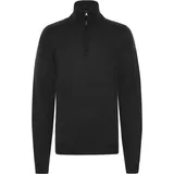 !Solid Troyer SOLID "Troyer SDBatik", Herren, Gr. XXL, schwarz (true schwarz), Obermaterial: 100% Polyacryl PAN., Pullover Troyer