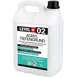 LEVEL+ Acryl Tiefengrund Weiß 5 l