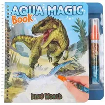 depesche vertrieb gmbh co. kg Dino World Aqua Magic Malbuch 1 St. Türkis/Mehrfarbig