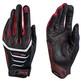 Sparco 002094NRRS11 Handschuhe Hyper Größe 11 Schwarz/R