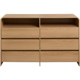 Beliani Deloraine 119 x 84 x 35 cm Hellbraun