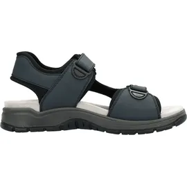 Rieker Trekkingsandale Herren Schwarz 45