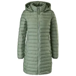 s.Oliver Lange Steppjacke mit abnehmbarer Kapuze - 42