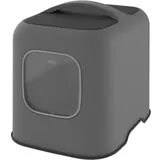Rotho MyPet Katzentoilette BIALA - Sparset: Katzentoilette anthrazit