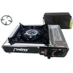 Phönix PC-20 Gaskocher Campingkocher 2,3 KW Picknickkocher + Tasche