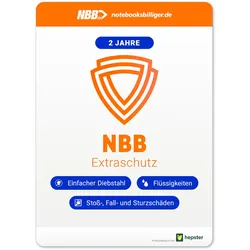 NBB Extraschutz 2 Jahre bis 3000 Euro Warenwert [gegen Diebstahl, Bruch-, Flüssigkeitsschäden uvm.]