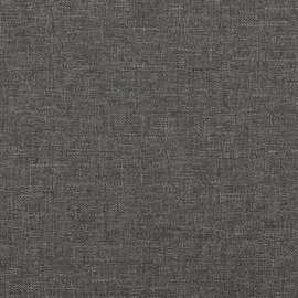 vidaXL Kopfteil Dunkelgrau 90x5x78/88 cm Stoff