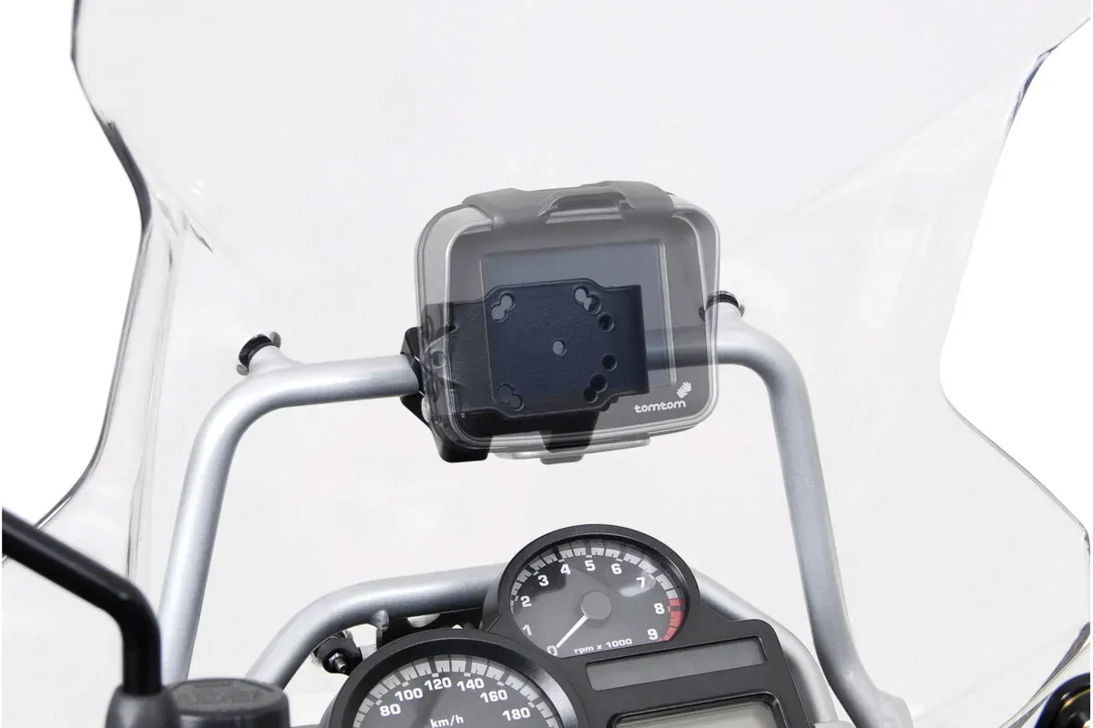 SW-Motech GPS/Smartphone, Querstreben-Halterung - Schwarz - 17 mm