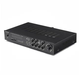 HiFi Verstärker 600W, AV-Receiver eingebauten Radioempfänger mit Bluetooth 4.2-Stereo Audio für HiFi Heimkino oder kleine PA und Karaoke-Veranstaltungen